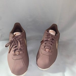 Purple Nike Cortez’s